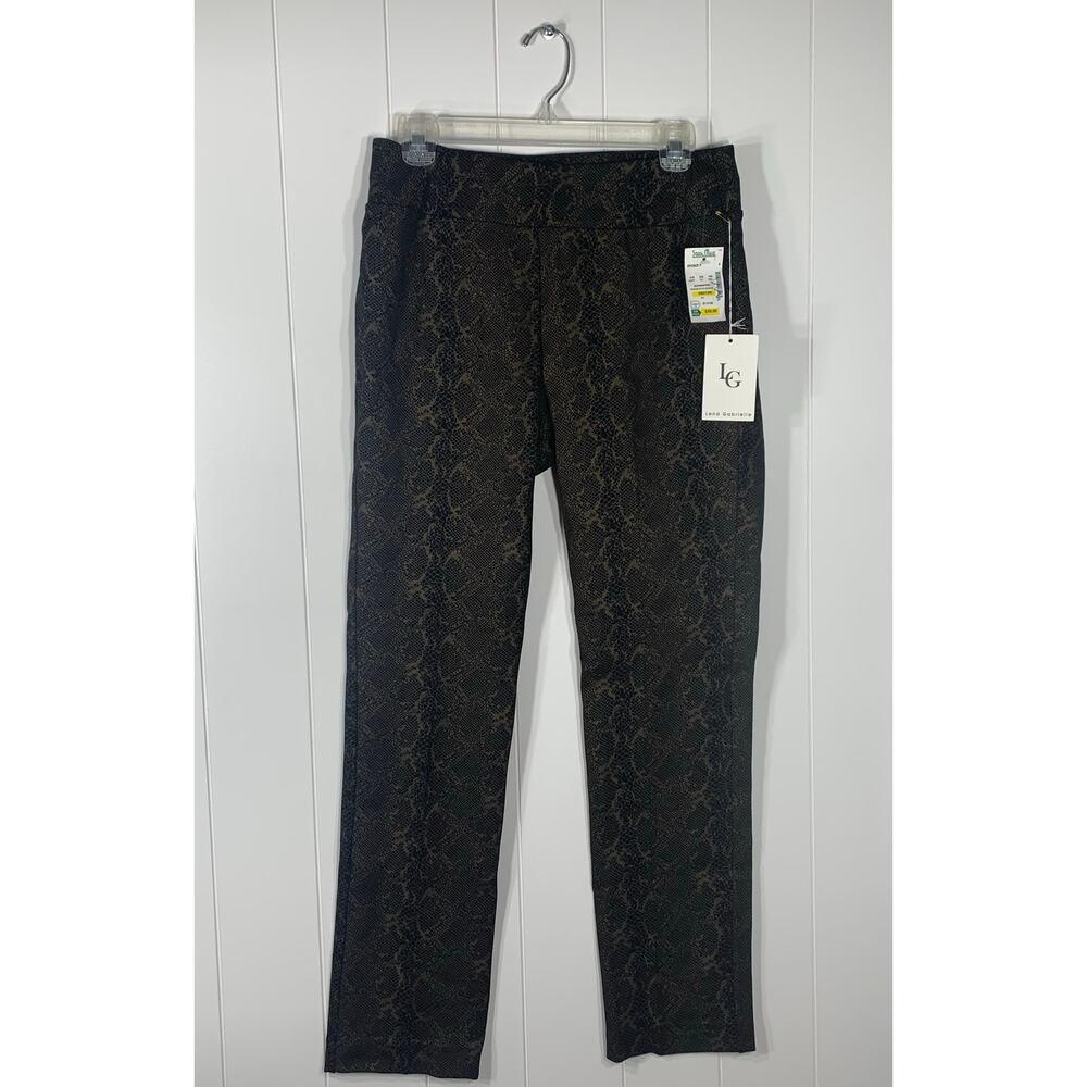 NWT - Women’s Lena Gabrielle Bronze Comfort Stretch Pull Up Dress Pants size 6